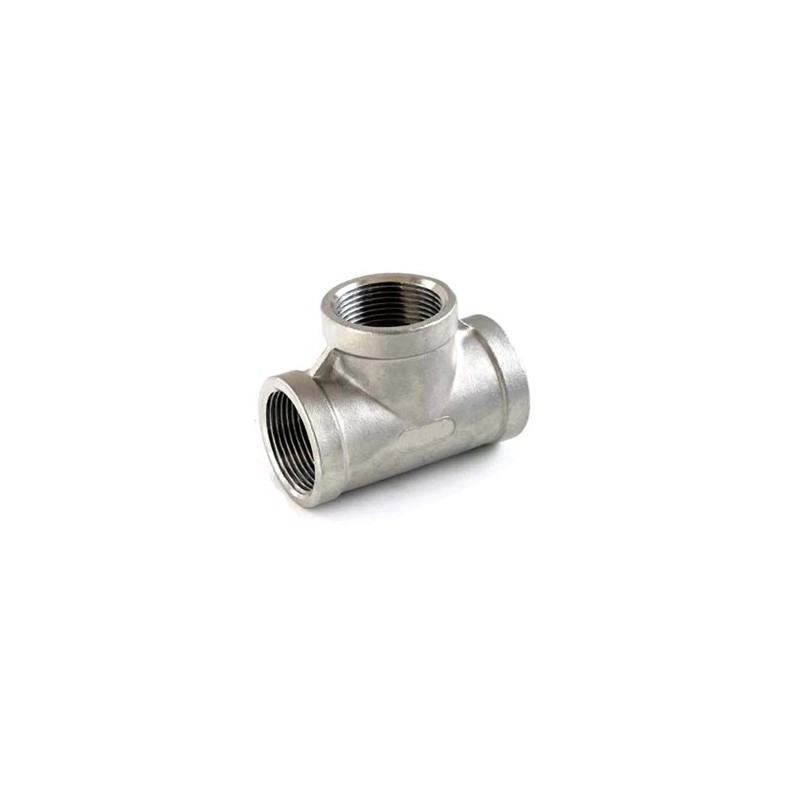 Iron 2x Raccordo a T 1/2" raccordi acqua tubo idraulica impianti tu...