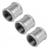 Iron 3x Raccordo manicotto 1/2" raccordi acqua acciaio idraulica im...