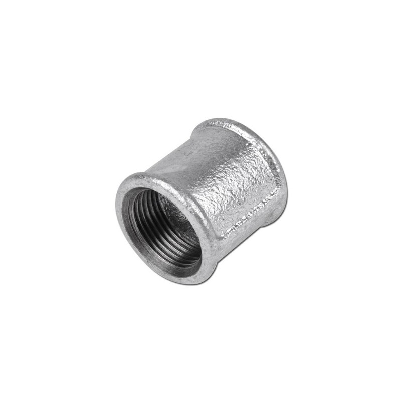 Iron 3x Raccordo manicotto 1/2" raccordi acqua acciaio idraulica im...