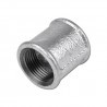 Iron 3x Raccordo manicotto 1/2" raccordi acqua acciaio idraulica im...