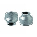 2x Raccordi manicotto 3/4"x1" raccordo acqua acciaio idraulica impianti tubazione
