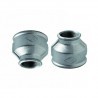Iron 2x Raccordi manicotto 3/4"x1" raccordo acqua acciaio idraulica...