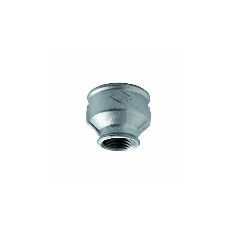 Iron 2x Raccordi manicotto 3/4"x1" raccordo acqua acciaio idraulica...