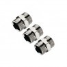 Iron 3x Raccordi maschio 1/2" raccordo acqua acciaio idraulica impi...