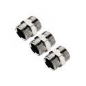 3x Raccordi maschio 3/4" raccordo acqua acciaio idraulica impianti tubazione