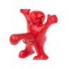 Apribottiglie cavatappi e tappo ermetico di chiusura vino birra sexy omino felice party festa- Colore ROSSO
