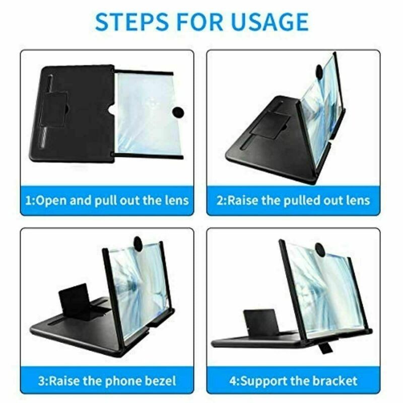 Tagoow Lente ingrandimento smartphone tablet telefono schermo lettu...