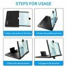 Tagoow Lente ingrandimento smartphone tablet telefono schermo lettu...