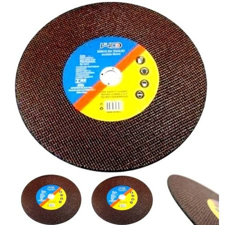 2x Disco per troncatrice da taglio per metallo ferro mola 350 x 3 x...