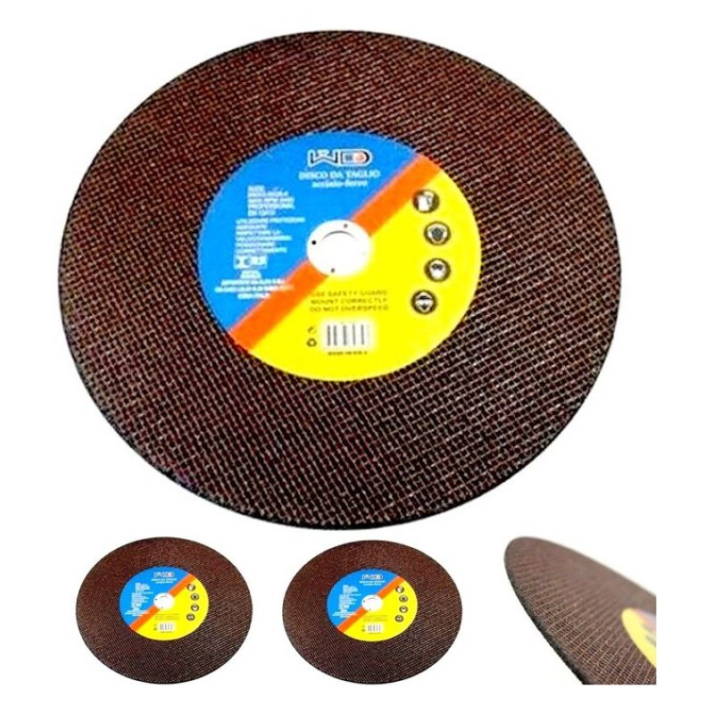 2x Disco per troncatrice da taglio per metallo ferro mola 350 x 3 x...