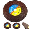 2x Disco per troncatrice da taglio per metallo ferro mola 350 x 3 x...