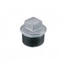 Iron 4x Tappo 3/4" raccordo acciaio idraulica impianti tubazione ac...