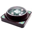 Set tira dadi da gioco automatico con 4 tasti dadi 6 facce in plastica casino