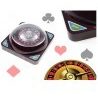 - Senza marca/Generico - Set mini roulette da gioco automatico 4 ta...