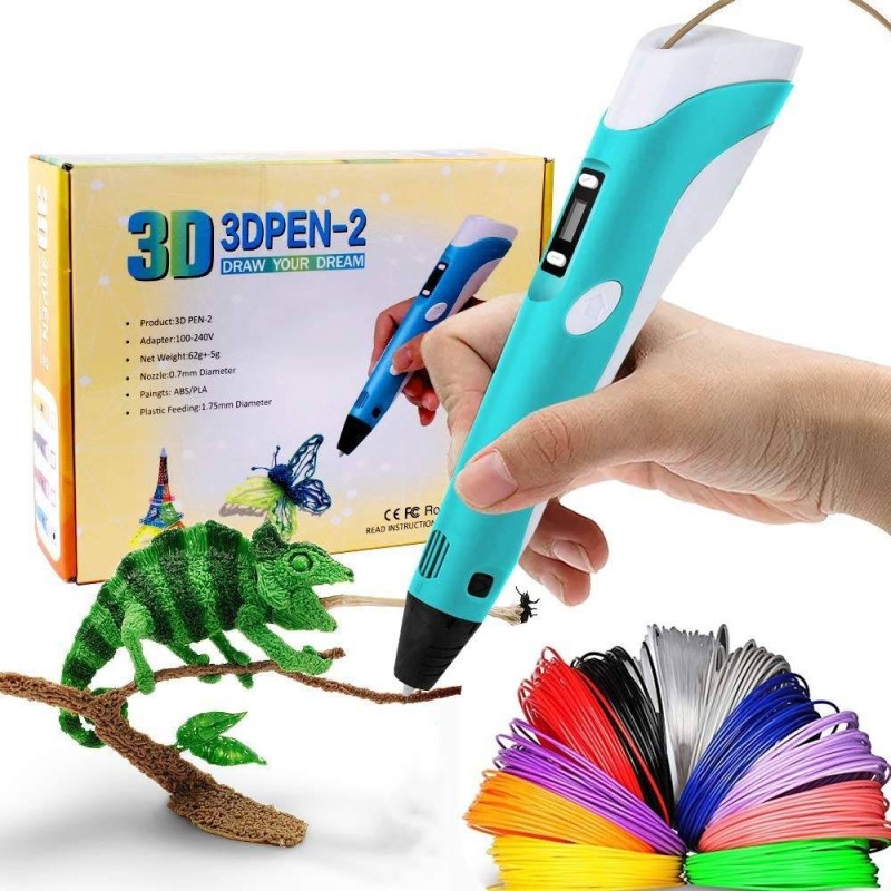 Penna 3D per stampa stereoscopica con filamenti display LCD tridimensionale