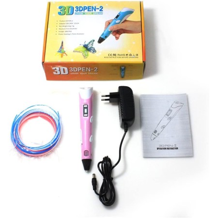Penna 3D per stampa stereoscopica con filamenti display LCD tridimensionale