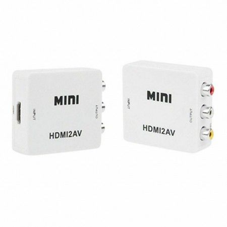 Convertitore converter adattatore audio video da AV composite CVBS RCA a HDMI