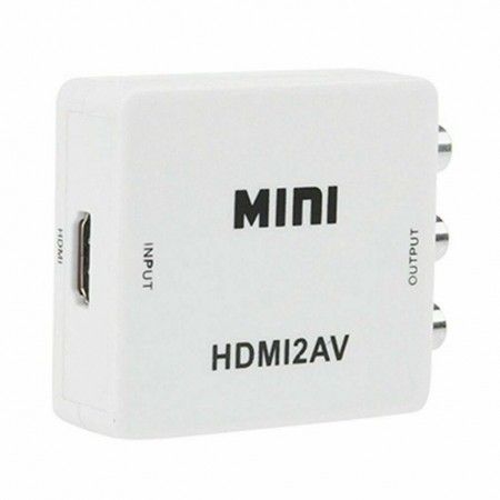 Convertitore converter adattatore audio video da AV composite CVBS RCA a HDMI