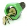 Affettaverdure affettatore cetrioli cucumber e verdura con forma allungata a spirale continua 