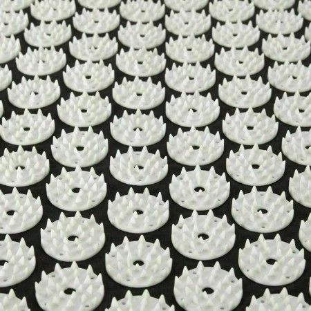 Tappetino agopressione agopuntura chiodato tappeto fitness yoga relax 60 x 40 cm