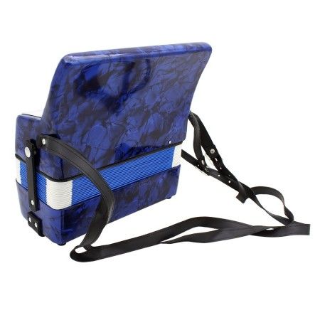 Mini Fisarmonica Organetto regalo per Bambini Tastiera Musicale 17 Tasti 8 Bassi