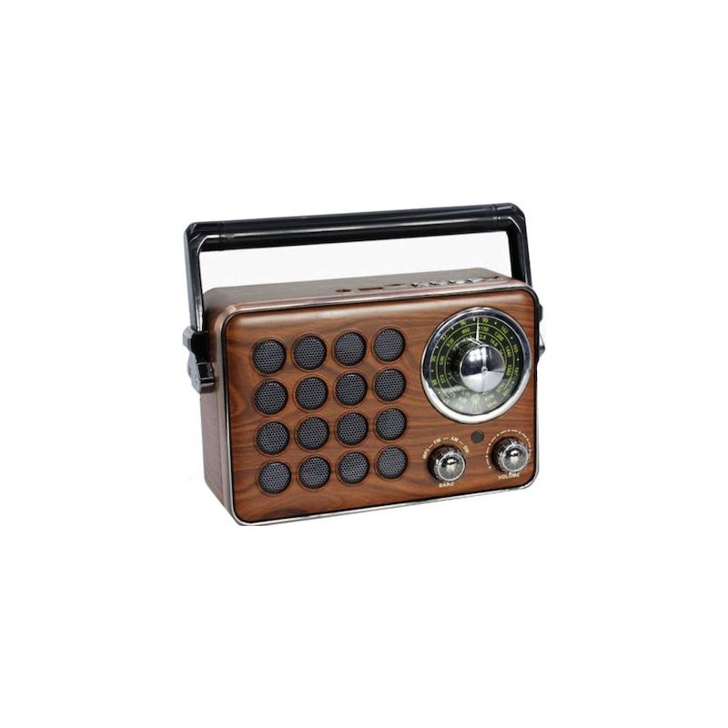 DOBO Cassa portatile Bluetooth design vintage in legno speaker bt A