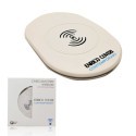 Caricatore Wireless carica batteria smartphone Enrico Coveri 5V bianco induzione