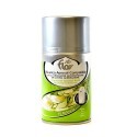 3x Deodorante ambiente 250 ml ricarica erogatore automatico al Tè bianco spray