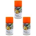 3x Deodorante ambiente 250ml ricarica erogatore automatico aroma Cocktail fruit