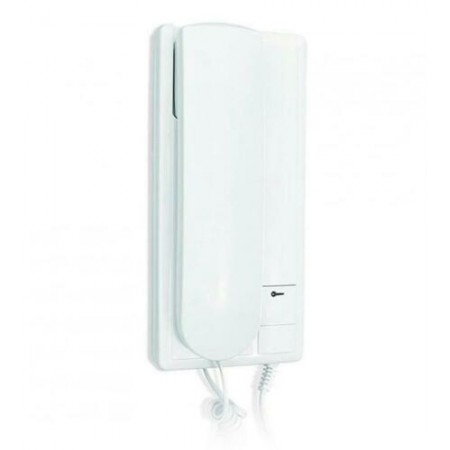 Kit citofono elettrico esterno e interno monofamiliare tasto apertura cancello