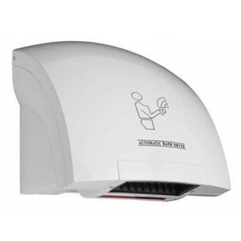 Asciugamano elettrico automatico con fotocellula aria calda da hotel parete muro