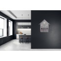 Oggetto decorativo per parete fissaggio a muro forma di casetta 34x24x9 Cm casa