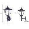 DOBO Applique da parete faretto lampada LED luce fredda con pannell...