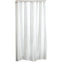 Tenda Doccia Anti Muffa Impermeabile Con 12 Anelli Bagno Bianca 120 x 200cm