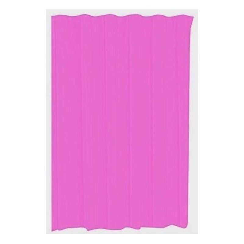 Iron Tenda Doccia Anti Muffa Impermeabile Con 12 Anelli Bagno Fucsi...