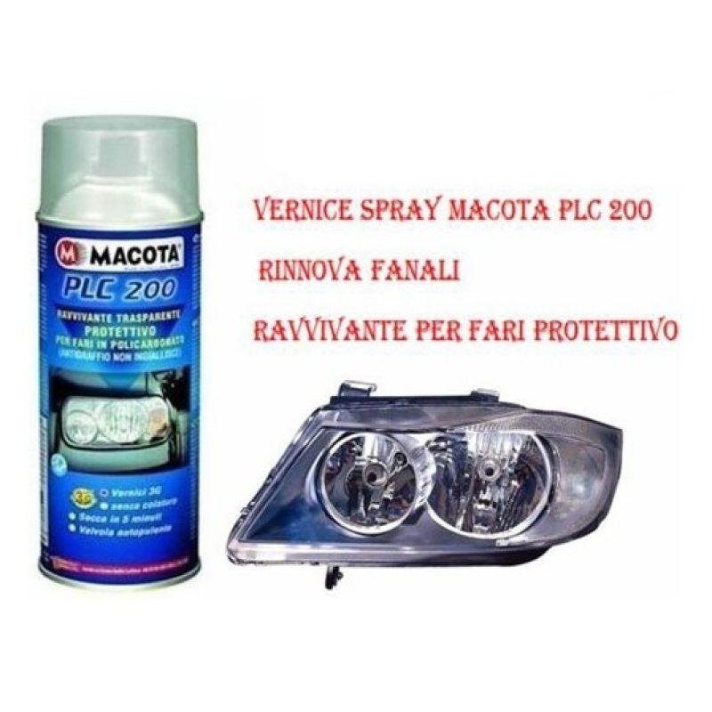 Macota RIGENERANTE TRASPARENTE PROTETTIVO PER FARI IN POLICARBONATO...