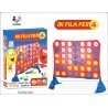 Generico Gioco di società in fila per 4 forza 2 giocatori impila le...