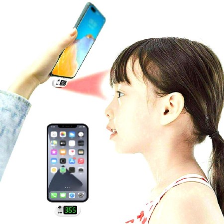 Termometro connettore iPhone ad infrarossi misura temperatura febbre digitale