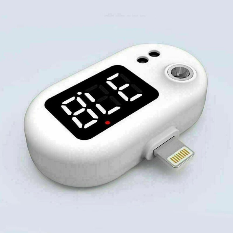 Tagoow Termometro connettore iPhone ad infrarossi misura temperatur...