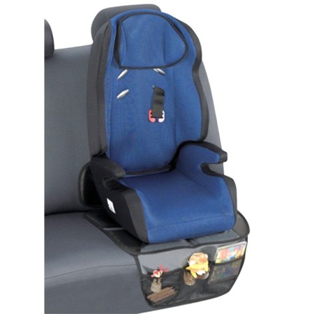 Telo di protezione sotto seggiolino bambini con tasche salva sedile auto