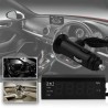 Iron Voltometro Termometro Orologio 3 in 1 digitale LED rosso 0-33V...