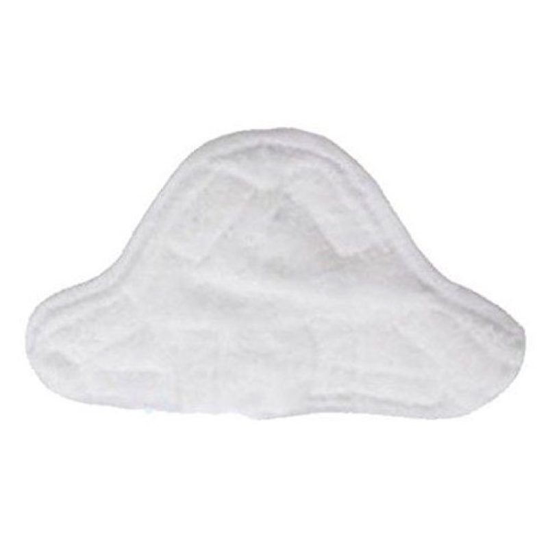 Set 4 panni di ricambio microfibra pavimenti tessuti vetri polvere con frange per maggiore pulizia scopa vapore H2O X5 STEAM MOP