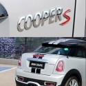 Stemma adesivo scritta logo "S" per auto lega di zinco decorazione carrozzeria