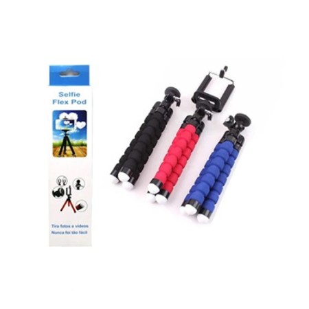 Supporto treppiedi pieghevole e girevole smartphone 18 Cm foto video cellulare