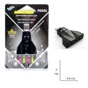 Scheda audio esterna USB 2.0 3D sound 7.1 computer microfono cuffie adattatore