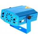 Mini proiettore laser effetto luci disco DJ discoteca festa party music light