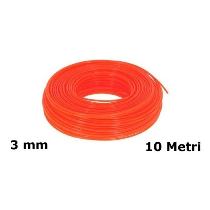 Iron Filo di ricambio decespugliatore zincato plastificato 3 mm x 1...