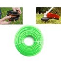 Filo di ricambio decespugliatore zincato plastificato 3mm x 10mt verde giardino