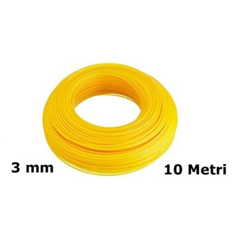 Iron Filo di ricambio decespugliatore zincato plastificato 3mm x 10...