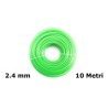 Iron Filo di ricambio decespugliatore zincato plastificato 2.4mm x ...